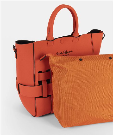 Pepe Moll Bolso shopping Mariela naranja