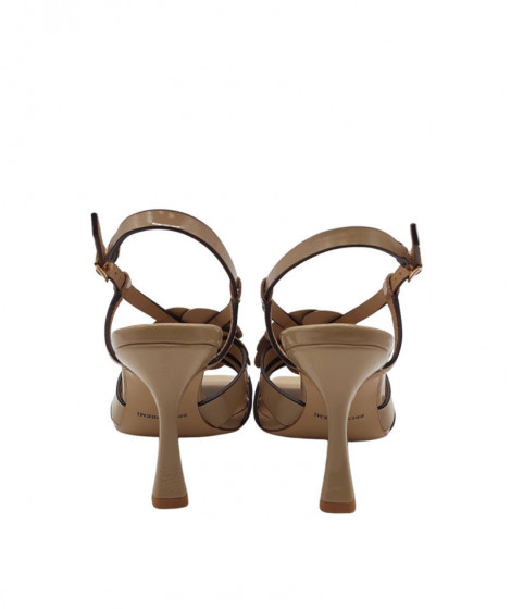 Bruno Premi Sandalias elegantes de tacón nude