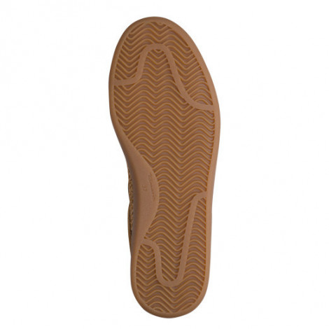 Tamaris Sneakers marrón serraje con triple velcro