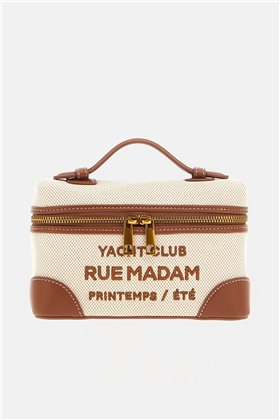 Rue Madam Bolso mini Riviera Trousse beige