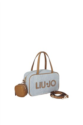 Liu Jo Bandolera Ferielle en denim lavado