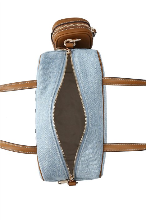 Liu Jo Bandolera Ferielle en denim lavado