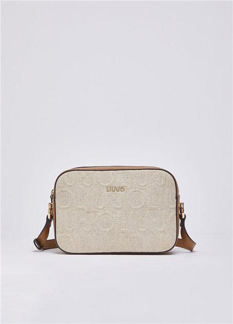 Liu Jo Bandolera Manh de Yute beige