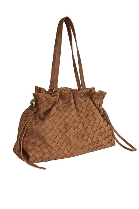 Liu Jo Bolso Shopping Riccy efecto ante marrón