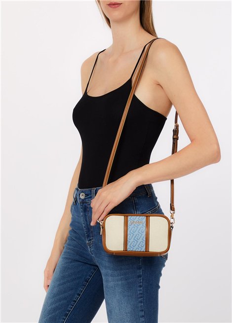 Liu Jo Bandolera mini Ridhi detalle denim