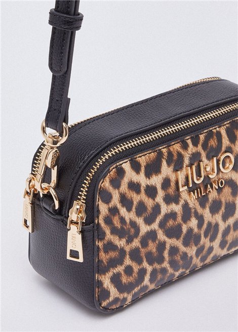Liu Jo Bandolera mini Ridhi print leopardo