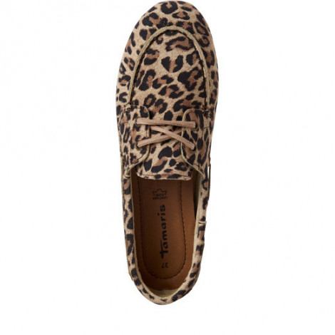 Tamaris Mocasín print leopardo