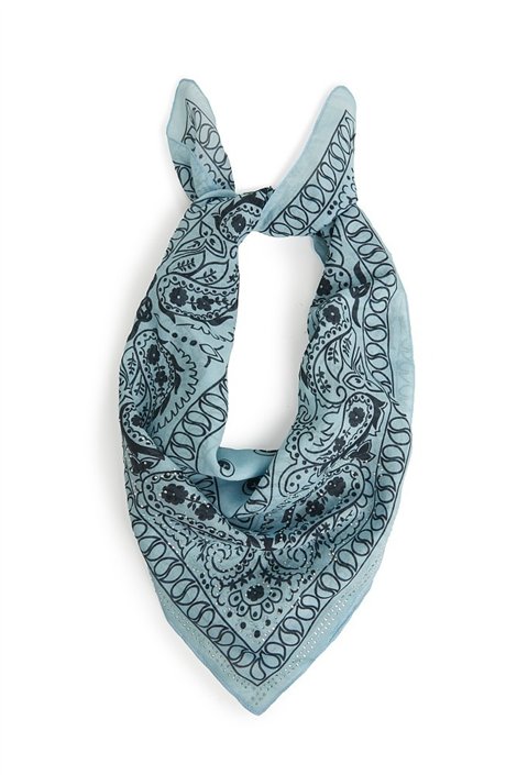 BSB Pañuelo paisley azul con pedrería