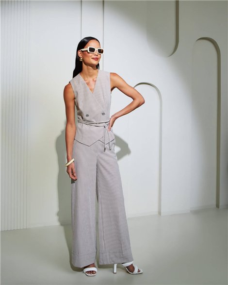 GOA GOA Pantalón de rayas Mirage