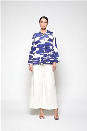 Mercedes De Miguel Gabardina Muscaris print