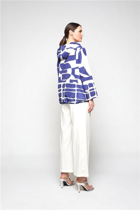 Mercedes De Miguel Gabardina Muscaris print