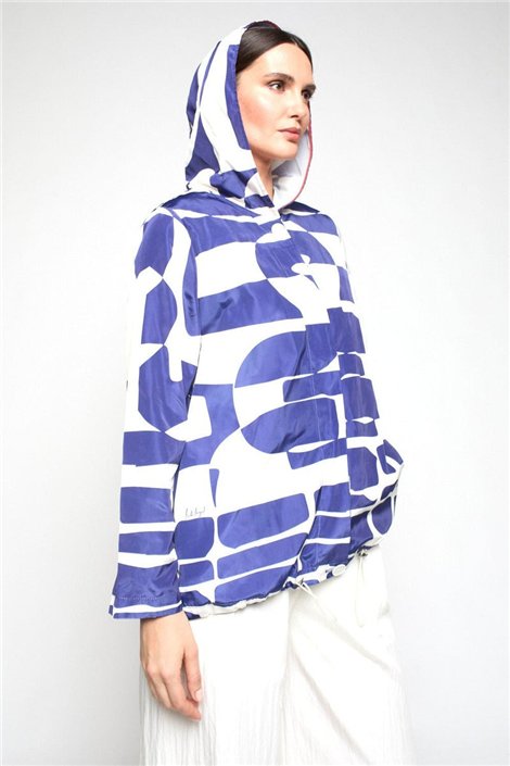 Mercedes De Miguel Gabardina Muscaris print