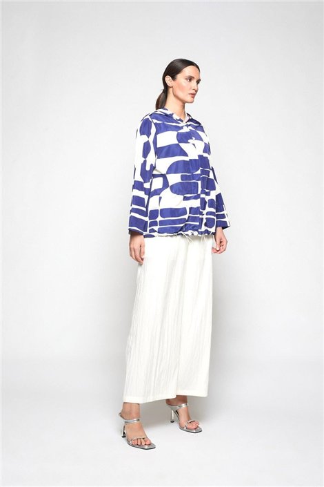 Mercedes De Miguel Gabardina Muscaris print