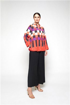 Mercedes De Miguel Gabardina Arrosa print