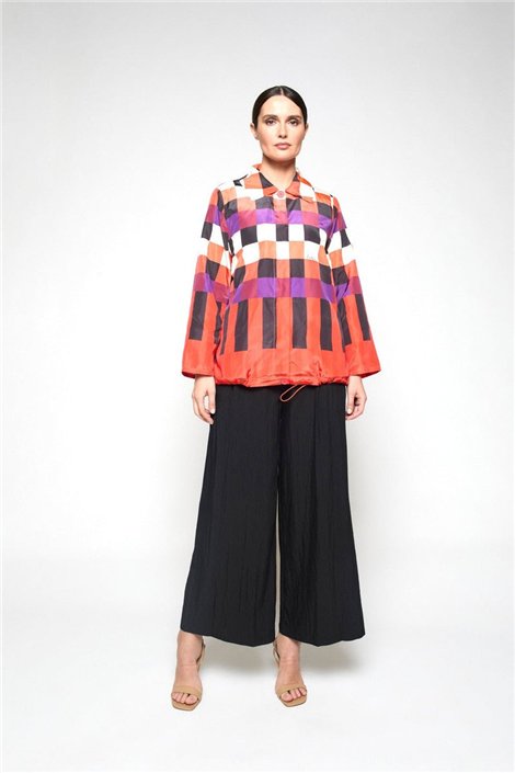 Mercedes De Miguel Gabardina Arrosa print