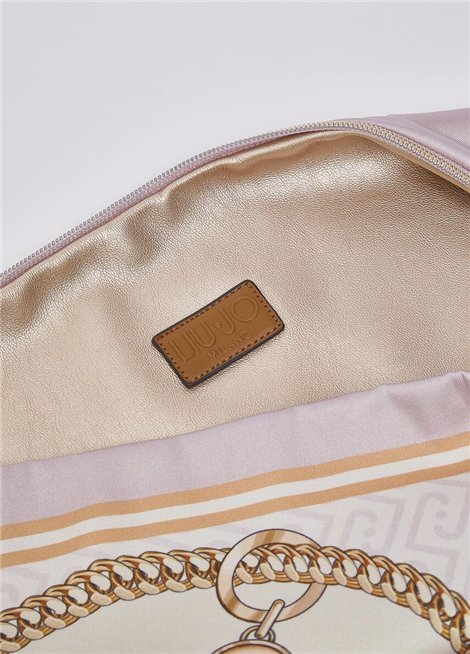 Liu Jo Bolso fular rosa estampado