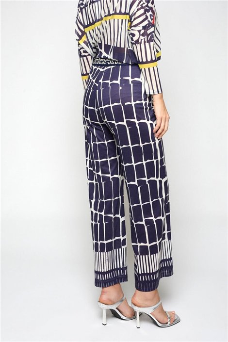 Mercedes De Miguel Pantalón Muscaris Print