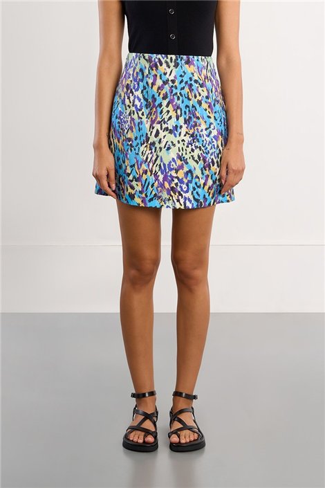 Lili Sidonio Falda corta print multicolor