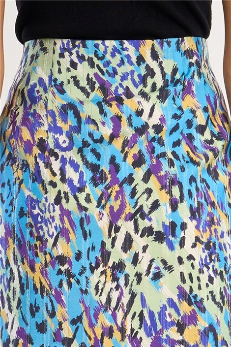 Lili Sidonio Falda corta print multicolor