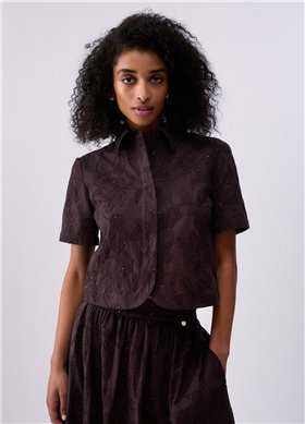 Liu Jo Camisa de muselina con bordados