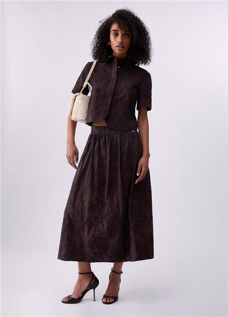 Liu Jo Camisa de muselina con bordados