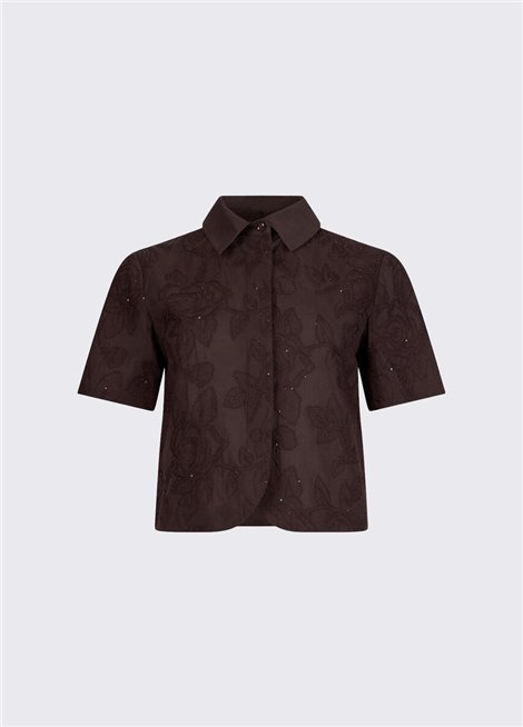 Liu Jo Camisa de muselina con bordados