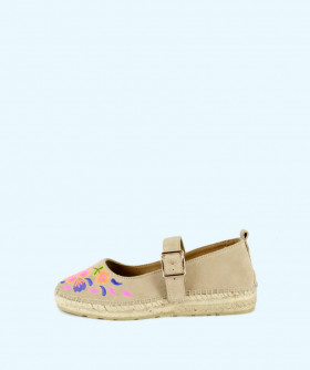 Star Love Cuña baja con bordado fluor