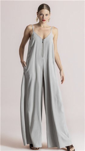 Moutaki Mono amplio de tirantes con cinturón