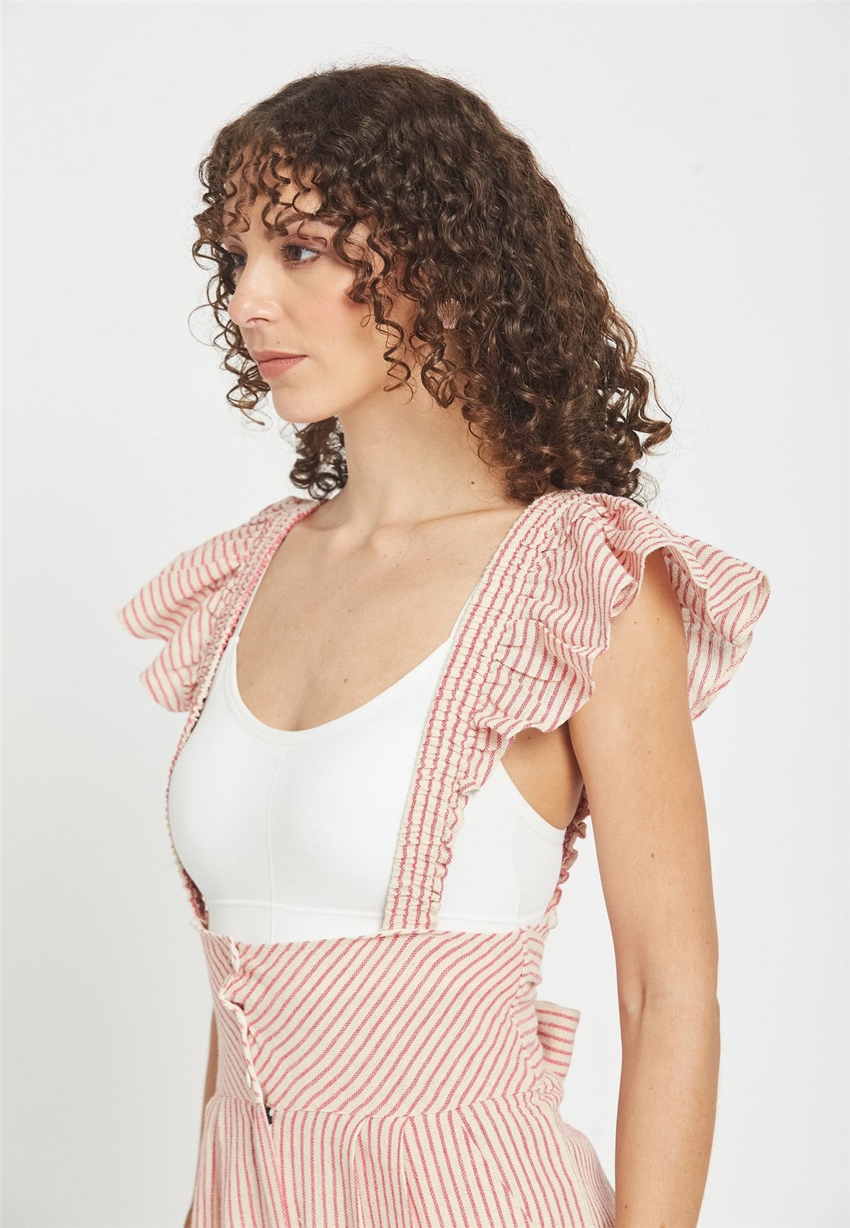 Be Sunset Mono de rayas con nido de abeja