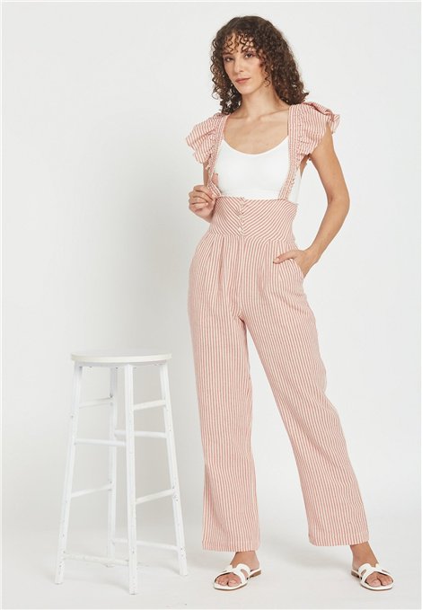 Be Sunset Mono de rayas con nido de abeja