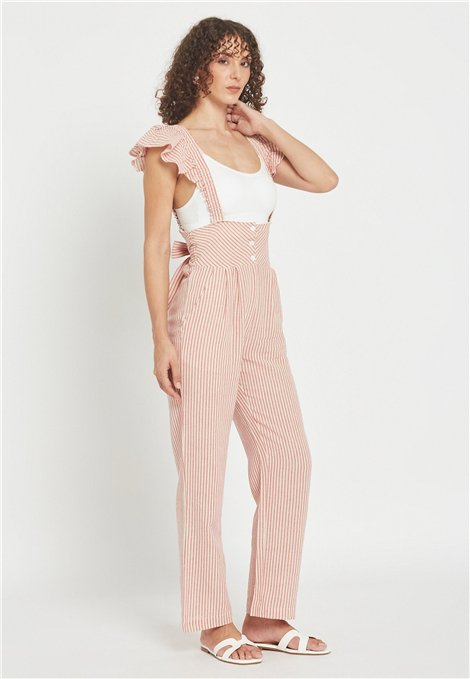 Be Sunset Mono de rayas con nido de abeja