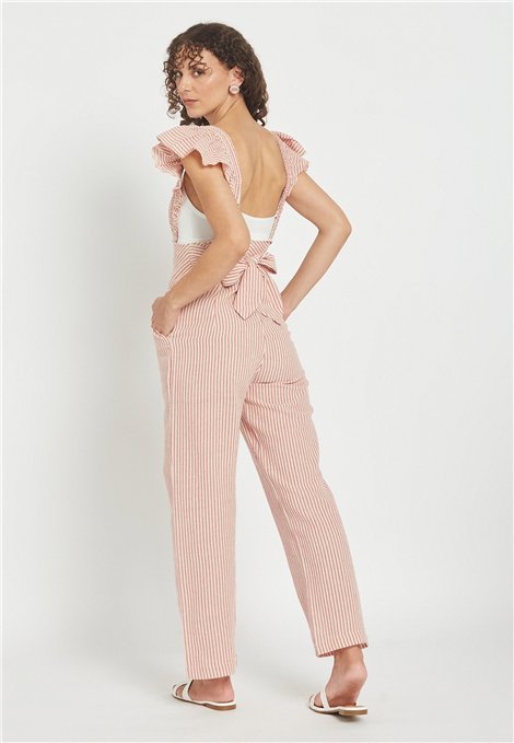 Be Sunset Mono de rayas con nido de abeja