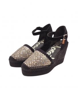 Vidorreta Cuña color negro rejilla cristal