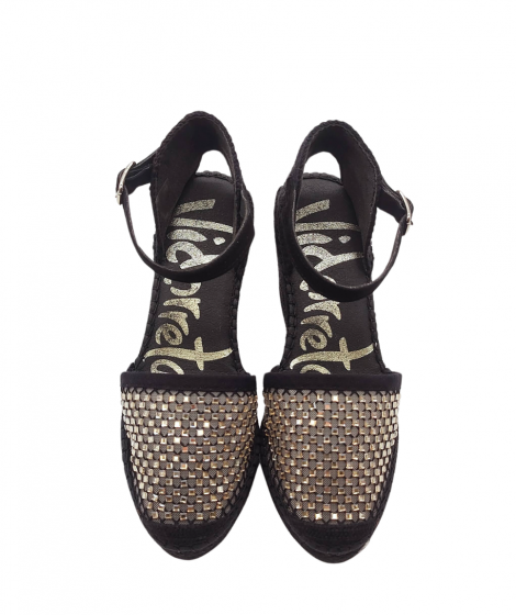 Vidorreta Cuña color negro rejilla cristal