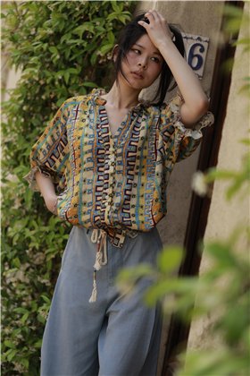 Orfeo Camisa Clery estampada