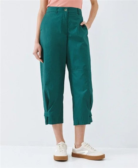 Acces Pantalón pirata verde esmeralda