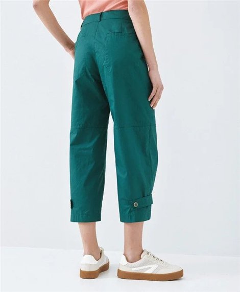 Acces Pantalón pirata verde esmeralda