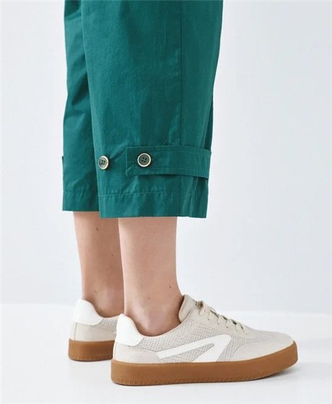 Acces Pantalón pirata verde esmeralda