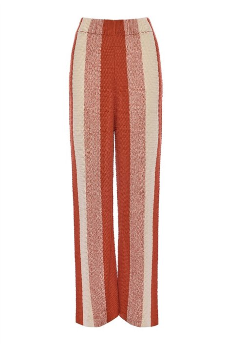 BSB Conjunto tejido de punto en tonos naranja