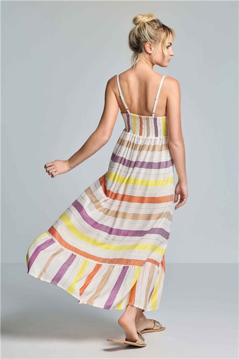 VACANZE ITALIANE Vestido Armónica multicolor con tirantes