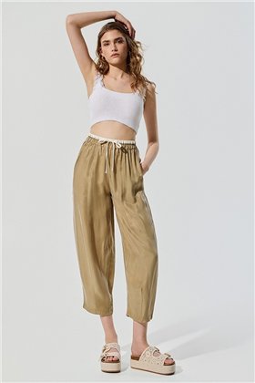 BSB Pantalon kaki de tejido técnico