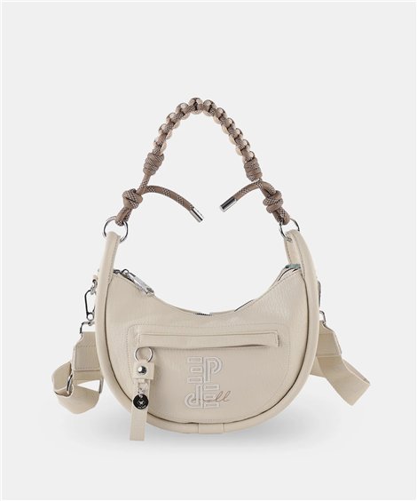 Pepe Moll Bolso media luna Imelda crudo