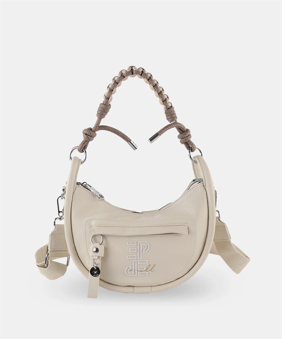 Pepe Moll Bolso media luna Imelda crudo