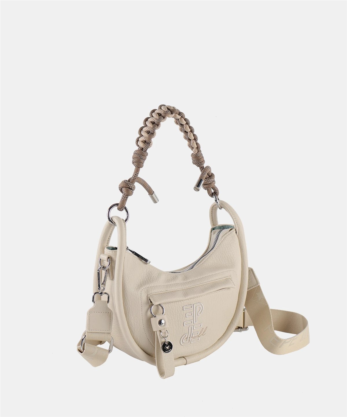 Pepe Moll Bolso media luna Imelda crudo