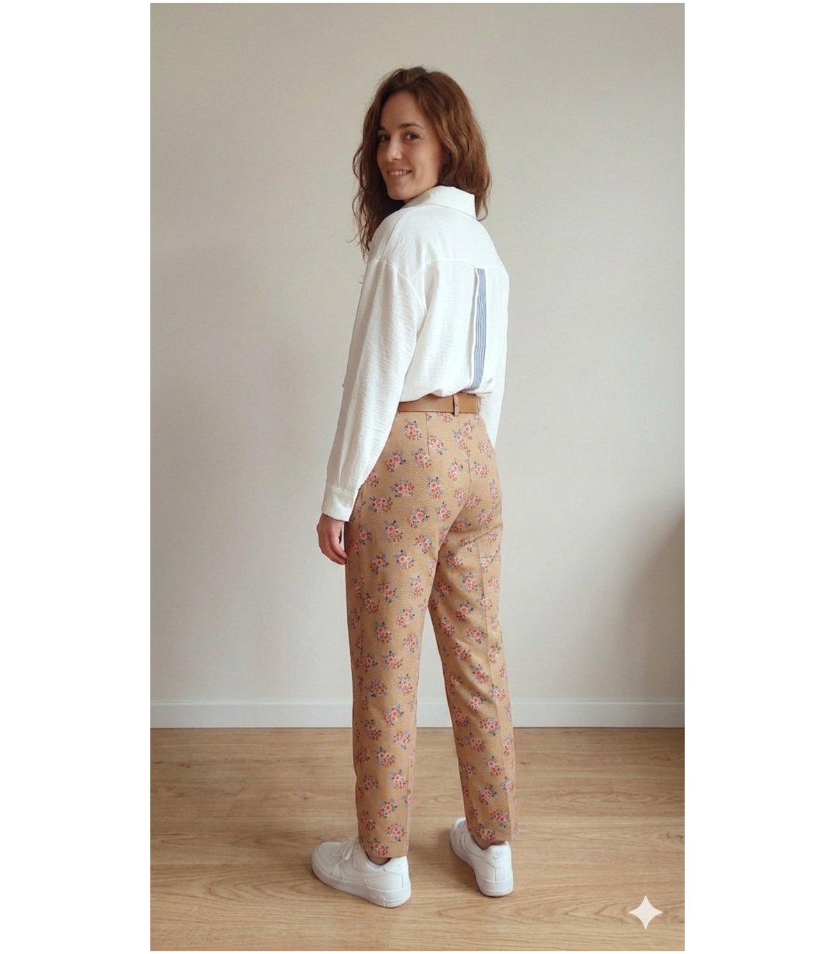 Dixie Pantalón estampado flor