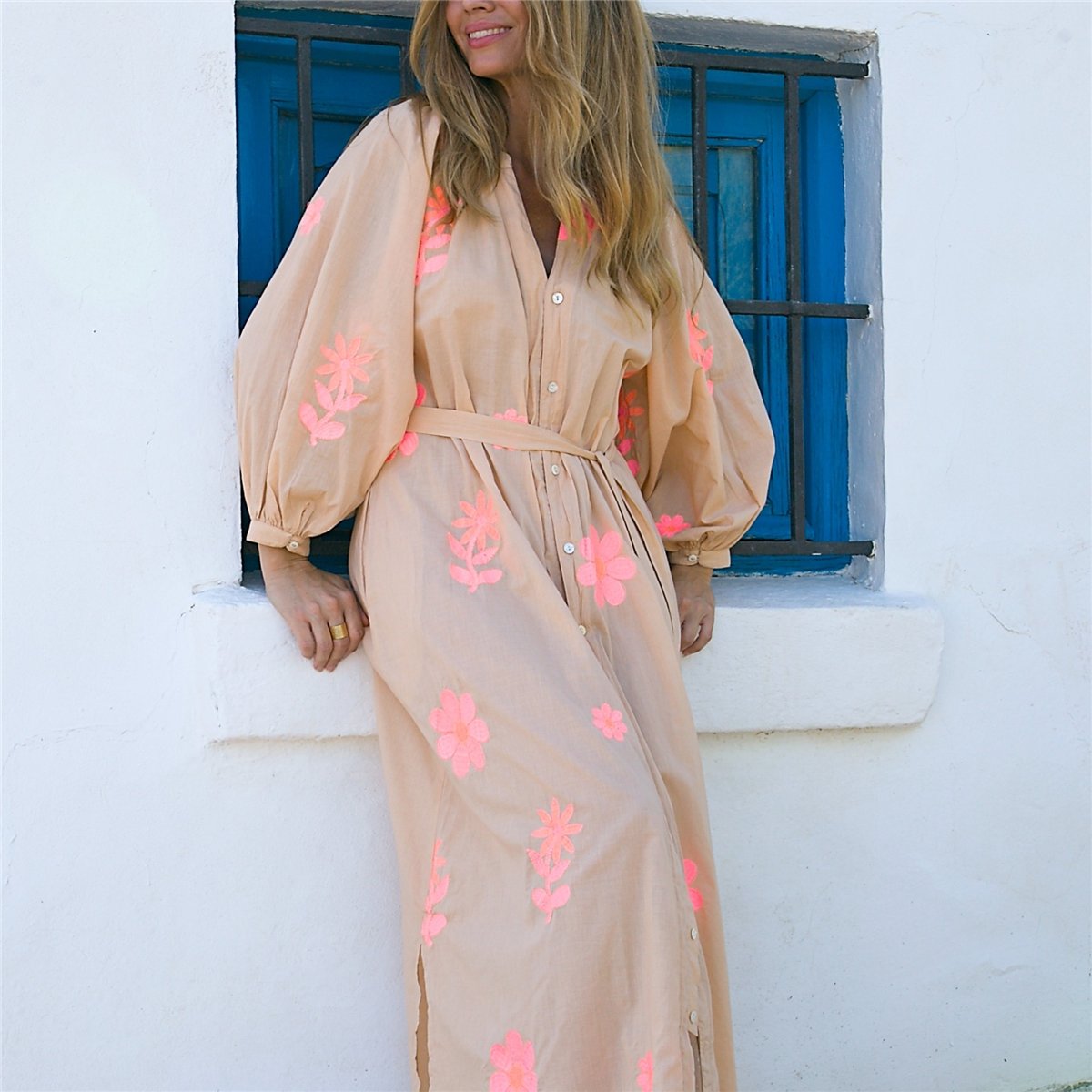 Tartaruga Vestido Cerdeña café