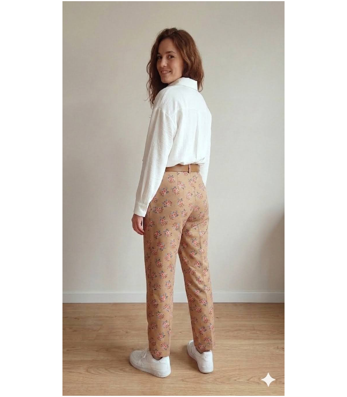 Dixie Pantalón estampado flor