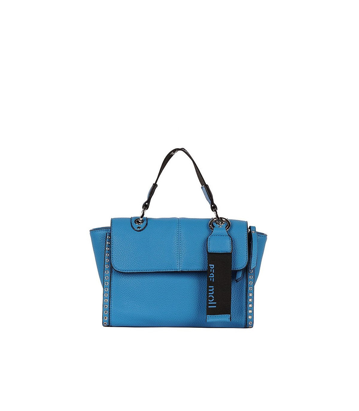 Pepe Moll Bolso Jenifer azul con tachuelas