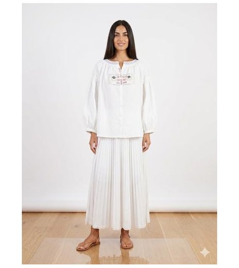 Orfeo Camisa Danielle con bordado