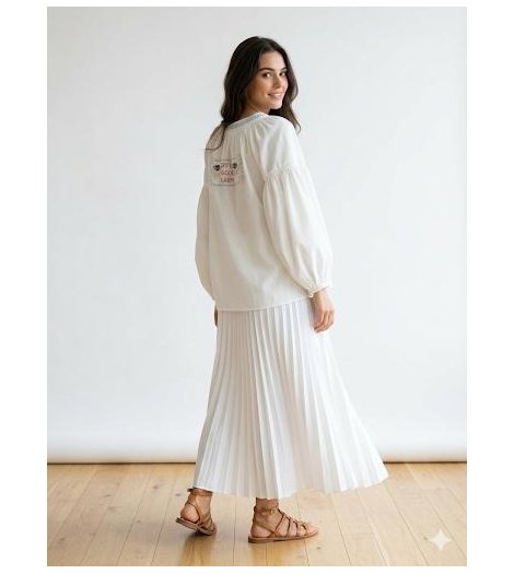 Orfeo Camisa Danielle con bordado